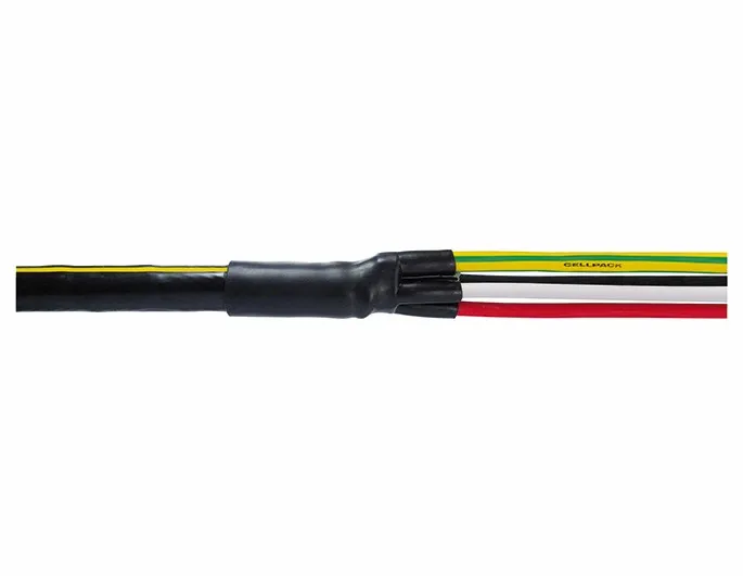 SEH4-S-C Heat shrinkable indoor cable termination for polymeric cables with concentric conductor