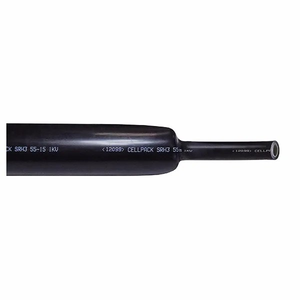SR3-SRH3 Heat shrinkable thick wall tube halogen-free shrink ratio 3 : 1 with or without adhesive