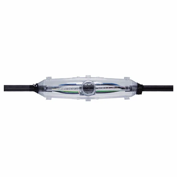 M-V-Euroline-EG Cast resin straight-through joint with screw connectors for polymeric cables