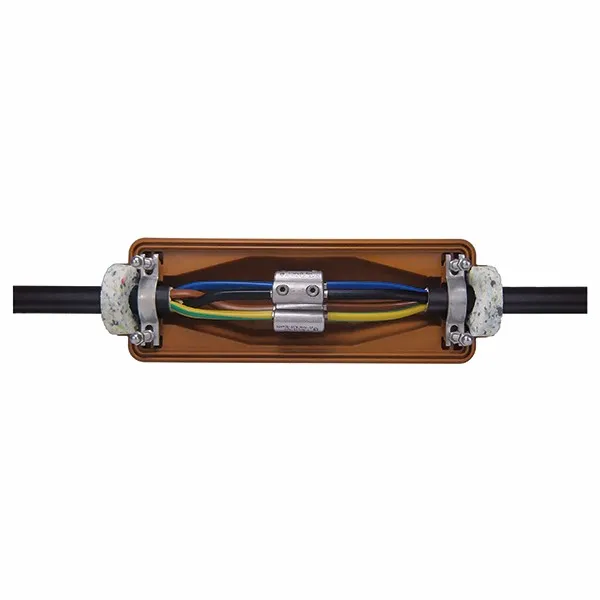 PVS-GG Cast resin straight-through joint with strain relief for polymeric cables