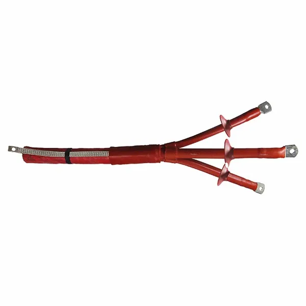 SEEV-F Terminale tripolare termorestringente per esterno per cavi tripolari polimerici armati fino a 7,2 kV