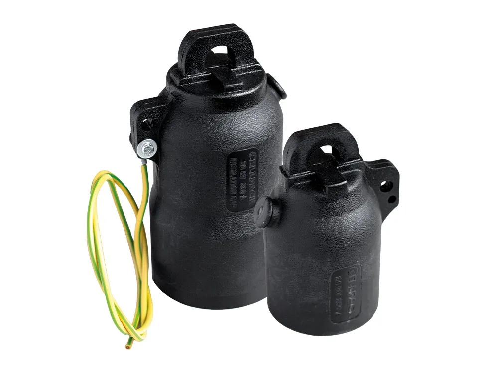 CIK Voltage-resistant insulating cap for plug-in connections type A 250A and type C 630A