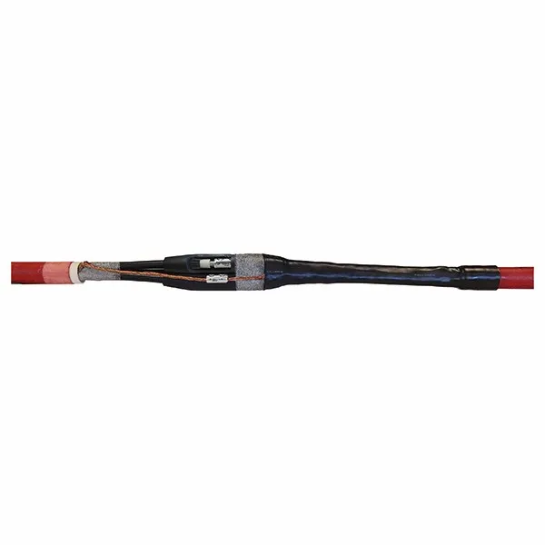 CAMSV-3S 3-core straight-through joint with screw cable lugs with heat shrinkable outer protection for 3-core polymeric cables