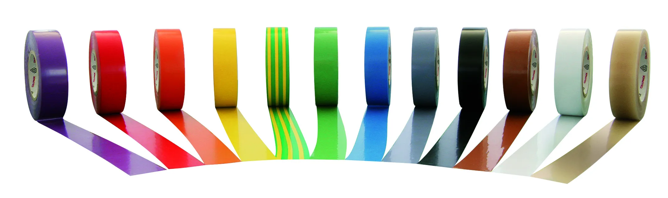 No-128 PVC-Isolierband dünn zur Kennzeichnung, Bündelung und Isolierung