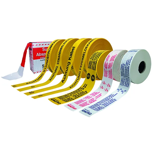 No-26 Warning tape for warning of cable presence in case of excavation work