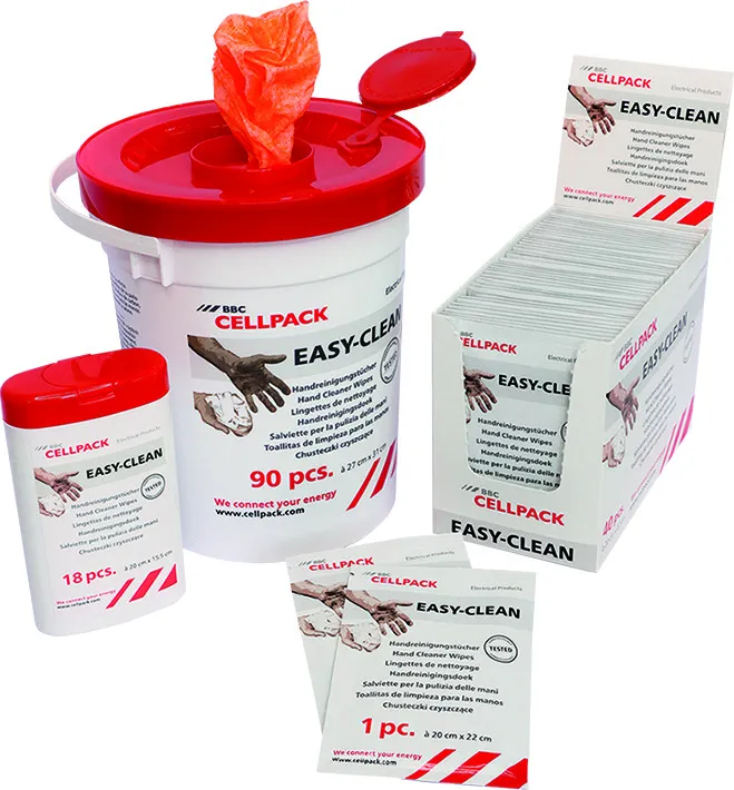 EASY-CLEAN Hand wipes for universal cleaning
