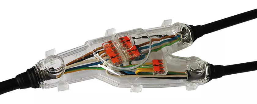 Y-V-WAGO-EG Branch joints